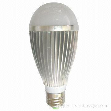 7W E27 LED Bulb with 100 to 240V AC Input Voltage and 560lm Luminous Flux